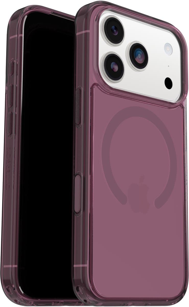 Otterbox Symmetry Clear MagSafe - Geschikt voor iPhone 17 pro - Roze — afbeelding 1
