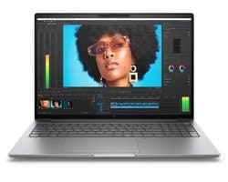 "HP ZBook 8 G1i 16 Intel Core Ultra 7 255H Mobiel werkstation 40,6 cm (16"") WUXGA 32 GB DDR5-SDRAM 1 TB SSD NVIDIA RTX 500 Ada Wi-Fi 7 (802.11be) Windows 11 Pro AI Workstation, AI PC Zilver"