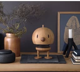 Hoptimist Bumble Speaker 10 x 10 x 18 cm L Oak — thumbnail 4