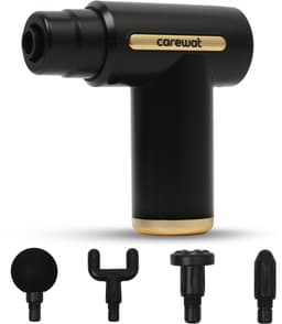Massage Gun Professioneel – Massage Pistool - Compact & Stil <55 dB – 4 Opzetstukken – USB-C – Spiermassage voor Nek Rug en Benen – Draagbaar - Krachtig - Draadloos — thumbnail 4