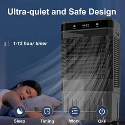 Industriële Mobiele Airconditioner 35L/45L met Hoge Luchtvolume en Oscillatiefunctie — thumbnail 3