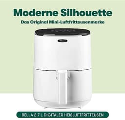 3 L Touchscreen Airfryer - mat wit — thumbnail 4
