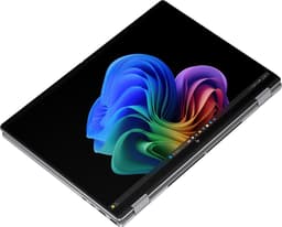 HP OmniBook X Flip Next Gen AI 16-ar0016nw Copilot+ PC AMD Ryzen AI 5 340 Hybride (2-in-1) 40,6 cm (16") Touchscreen 2K 16 GB LPDDR5x-SDRAM 1 TB SSD Wi-Fi 7 (802.11be) Windows 11 Home Zilver — thumbnail 3