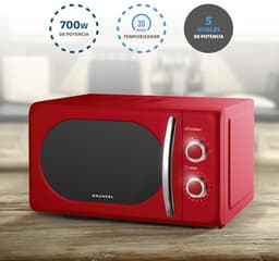 Magnetron 20 liter met Vintage Design en 5 Kookstanden - 700 W — thumbnail 5