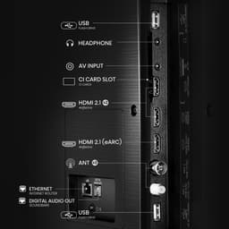 Hisense 65A6Q - 65 inch - 4K LED - 2025 - Buitenlands model — thumbnail 4