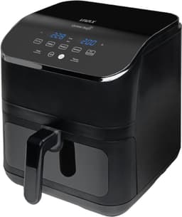 VIVAX Digitale Airfryer DFA-617DB - 6 liter - PFAS vrij - Groot - Heteluchtfriteuse - Zwart - Digital Touchscreen - Inclusief in hoogte verstelbaar Grillrack — thumbnail 1
