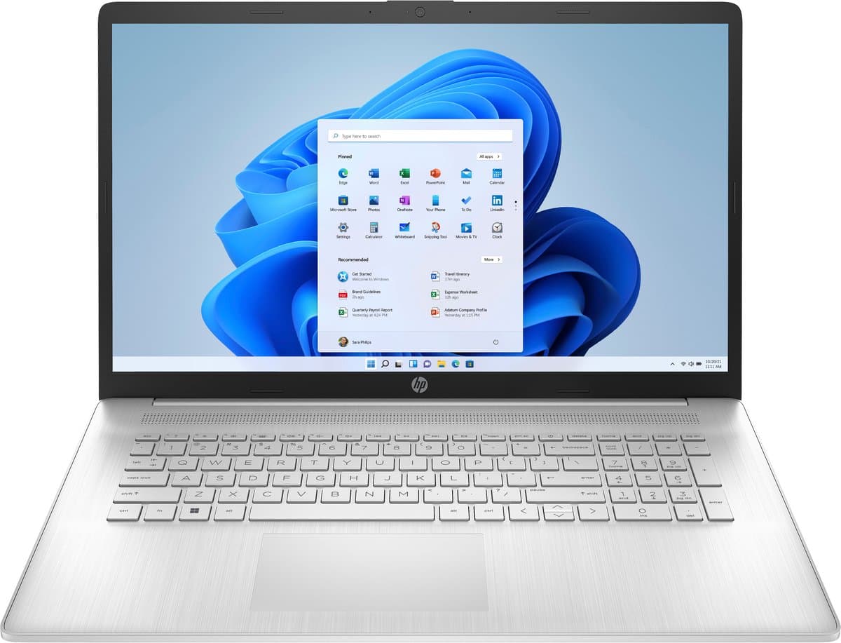 HP 17-cp2756nd - Laptop - Ryzen 5 - 16GB/512GB - 17.3 inch - Windows 11 Home — afbeelding 1
