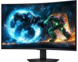 Samsung Odyssey G7 LS37FG756EUXEN - 4K Curved Gaming Monitor - 165Hz - 37 Inch