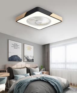 Moderne 36W LED Plafondventilator Met Dimbare Verlichting En Afstandsbediening — thumbnail 5