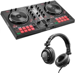 Hercules Inpulse 300 MK2 + Hercules DJ45 – DJ-controller en DJ-koptelefoon Bundle – Voor Beginners en Gevorderden — thumbnail 1