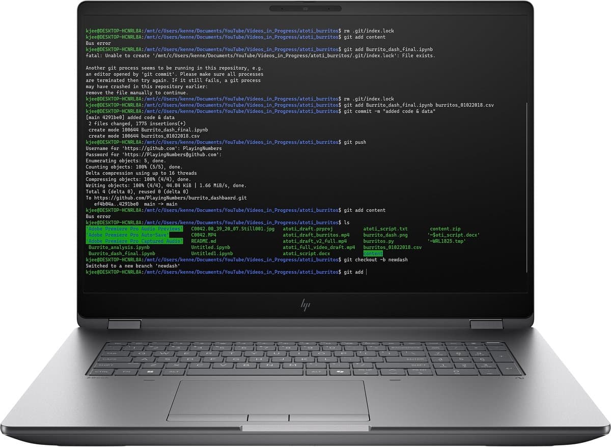 "HP ZBook Fury G1i 18 Wolf Pro Security Edition - Data Science Intel Core Ultra 7 255HX Mobiel werkstation 45,7 cm (18"") WQXGA 32 GB DDR5-SDRAM 1 TB SSD NVIDIA RTX PRO 2000 Blackwell Wi-Fi 7 (802.11be) Windows 11 Pro AI Workstation, AI PC Zilver" — afbeelding 1