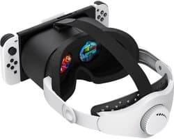 VR-bril geschikt voor Nintendo Switch/Switch OLED - met verstelbare HD-lenzen - 3D VR (Virtuele Realiteit) - Headset Games Accessoire Set - Switch VR Labo-bril Bril