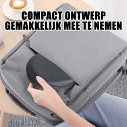 longziming -Koptelefoontas EVA – Duurzaam, Schok- en Drukbestendig met Zachte Binnenvoering, Compact & Ergonomisch – Bescherming voor Koptelefoons en Accessoires — thumbnail 3
