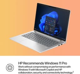 HP ProBook 4 14 G1i AI - Ultra 5 225U - zakelijk laptop - (14") - 16GB - 512GB SSD - IR-Camera - Windows 11 Pro AI PC Zilver — thumbnail 3