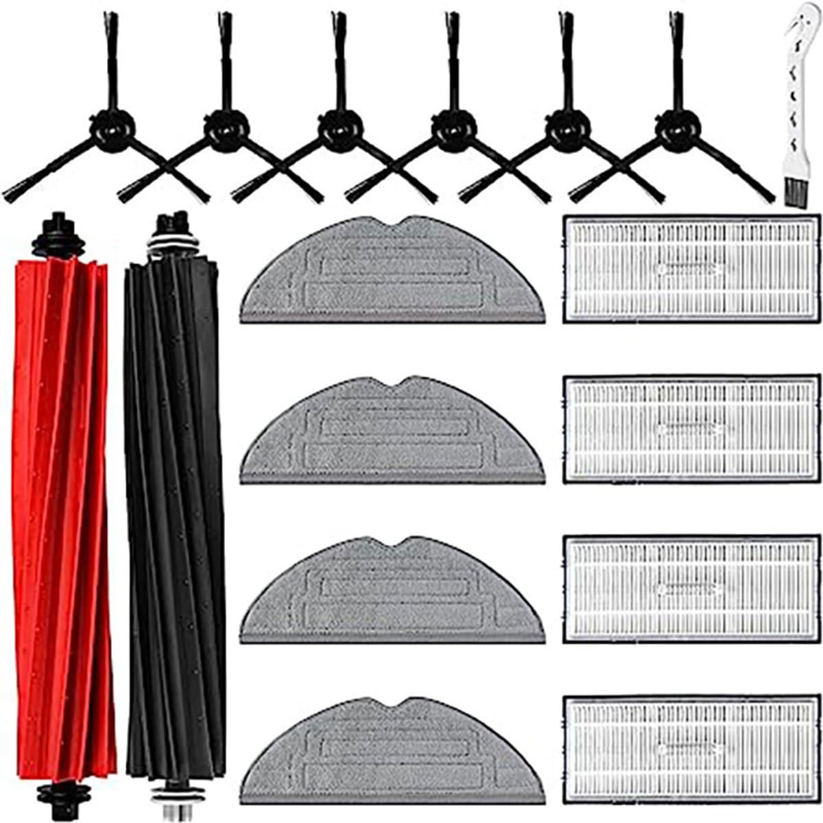 Geschikt voor Roborock S8 g20 Veegrobot Accessoires Vervangingsset Hoofdborstel Filter Zijborstel Accessoireset -17 stuks — afbeelding 1