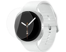 Strap-it Screenprotector van gehard glas -bescherming glasplaatje geschikt voor Samsung Galaxy Watch 8 - 40mm