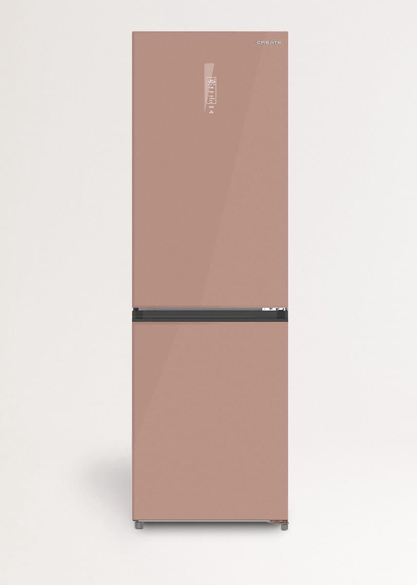 CREATE - 402L combi-koelvriescombinatie met Space Pro en Care+ - Mokka - FRIDGE STUDIO COMBI PRO 402 — afbeelding 1