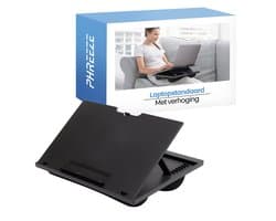 Phreeze - Laptopkussen - Schootkussen voor Laptop & Tablet - Laptop Standaard Verstelbaar - Laptray met Kussen - Zwart