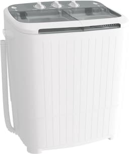 Draagbare 2-in-1 Wasmachine met Centrifuge - Compacte Mini Twin Tub voor Kamperen en Appartementen - 7,3 kg Capaciteit — thumbnail 1