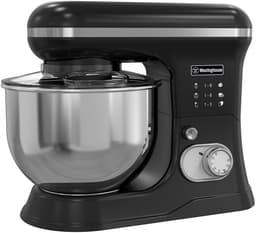 Westinghouse Retro Standmixer - 1200W - Keukenmachine 5L Mengkom - Keukenrobot - Keukenmixer - Foodprocessor - Zwart — thumbnail 1