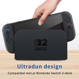 Podec - 3x Screenprotector geschikt voor Nintendo Switch 2 - Tempered Glass Screen Cover — thumbnail 4