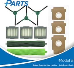 iRobot Roomba Max 705 Vac + AutoEmpty Dock Onderhoudsset (Plus.Parts® alternatief voor 4849965) — thumbnail 1