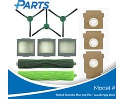 iRobot Roomba Max 705 Vac + AutoEmpty Dock Onderhoudsset (Plus.Parts® alternatief voor 4849965)