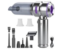 Draadloze Handstofzuiger 4-in-1 met 16000 Pa zuigkracht en Borstelloze Motor