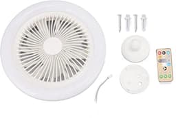 Moderne Inbouw Ceiling Fan met Verlichting 36W voor Binnengebruik - Mini Ventilator met LED Lamp voor Slaapkamer, Woonkamer en Keuken — thumbnail 5