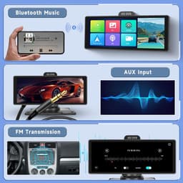 Dashcam voor auto voor en achter – Dual dashcam – Voor- en achtercamera – Autocamera – Full HD dashcam – Dashcam met nachtzicht – Dashcam met bewegingssensor – Groothoeklens – Parkeermodus – Loop recording – Dashcam met SD-kaart — thumbnail 3