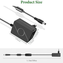 AC stroomadapter 12V voor externe harde schijven — thumbnail 4