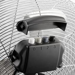 Industriële Vloerventilator 45 cm met 3 Snelheden en Verstelbare Hellingshoek - Hoog Vermogen - Metaal — thumbnail 1