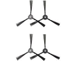 4-delige zijborstelaccessoires geschikt voor Airrobo T9/Eufy L35