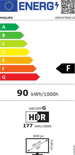 Philips 65PUS7009/12 - 65 inch - 4K LED - 2024 — thumbnail 2