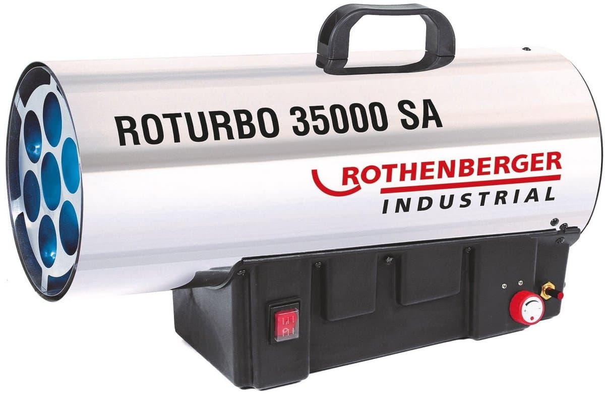ROTHENBERGER Industrieel warmtepistool ROTURBO 35000SA met piëzo ... — afbeelding 1