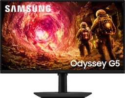 Samsung 27" Odyssey G5 G50F QHD 180Hz Gaming Monitor — thumbnail 2