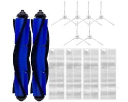 Geschikt voor Tefal Rowenta X-plorer Serie 95 RG7987WH/RG7975WH Zijrolborstelfilter