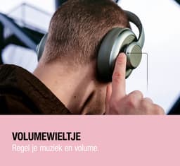 Fresh 'n Rebel Clam Ace 2 – Draadloze Bluetooth Koptelefoon met Active Noise Cancelling – 100+ uur Speeltijd - Met volume wiel - Pastel Pink — thumbnail 13