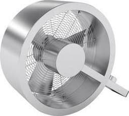 Stadler Form Q Vloerventilator – Brushed Metal – 2400 m³/u – Stil & Design – 3 standen - 40 m² / 100 m³ — thumbnail 2