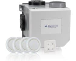 Itho Daalderop CVE-S eco fan ventilator box alles-in-1 pakket SE 325m3/h + vochtsensor + RFT auto + 4 ventielen - euro stekker — afbeelding 1