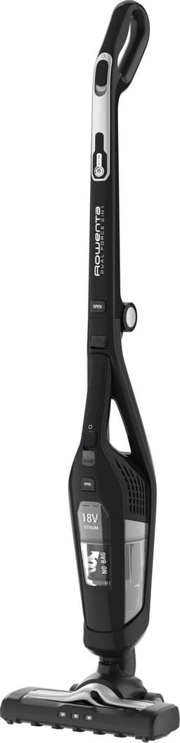 Rowenta Dual Force RH6735 2-in-1 steelstofzuiger zwart — thumbnail 1