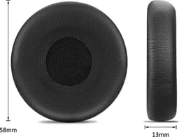 Vervangende Oorkussen Set - Geschikt voor Jabra Evolve 65, 40, 20, 20SE Oorkussens - Koptelefoon WH- 1000XM5 - Zacht Memory Foam - Zwart — thumbnail 5