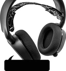 Phreeze Oorkussens - Geschikt Voor Steelseries Arctis 1/3/5/7/7P/7X/9/9X Pro (Wireless) - 2 Stuks - Vervangende Koptelefoon Earpads - Oorkussens Met Noise Cancelling - Zacht Memory Foam - Zwart — thumbnail 4