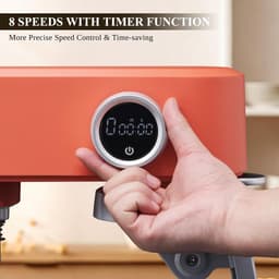 Krachtige Keukenmachine Volledig Metaal met 5 Liter Capaciteit en Timer — thumbnail 2