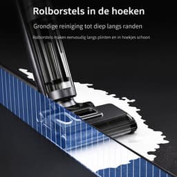 Nat- en Droogstofzuiger – Draadloos – Dweilen & Stofzuigen – LED Display – Automatische Reiniging — thumbnail 2