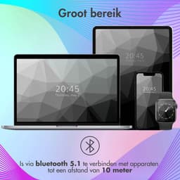 imoshion Kinder Koptelefoon LED - Bluetooth en Decibelbegrenzer - Draadloze Koptelefoon Kinderen — thumbnail 11