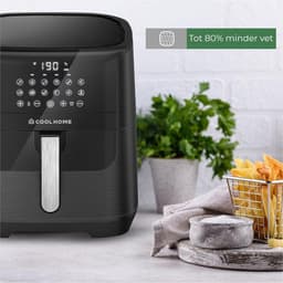 Airfryer XXL Hetelucht Frituurpan 6,5 Liter met Keramische Coating — thumbnail 4