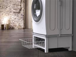Wasmachine of Droger Verhoger met Uittrekbare Mand van 32 L - Ruimtebesparend en Comfortabel — thumbnail 3