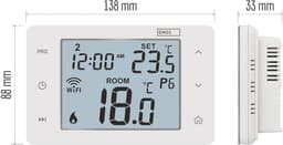 Slimme kamerthermostaat met WiFi en app voor verwarmings- en koelsystemen — thumbnail 5