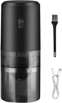 Draagbare koffiemachine, oplaadbare koffiemachines, koffiemachines met schroef, lichte machine, oplaadbare molen, reiskoffiemachines, draagbare koffiemolens — thumbnail 1